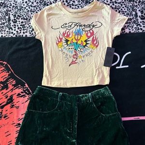 Ed Hardy Born Free Top